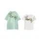 Mint Green[Men's Regular Edition]+White[Women's Cropped]