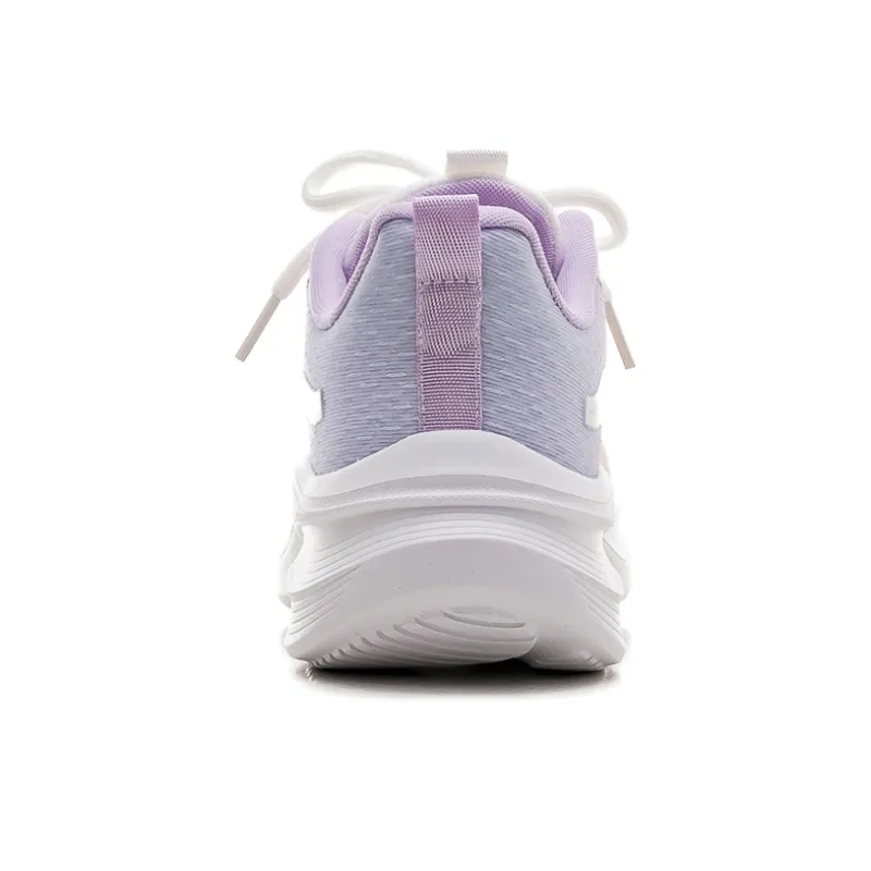 HUANQIU Cushioning, Breathable, Supportive Low Top Casual Running Shoes Women's White Purple-3