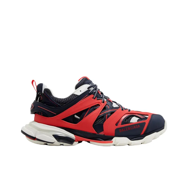 Balenciaga Track Led Red Dark Grey-1
