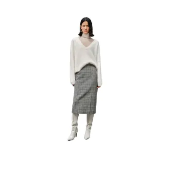 INSUN Knitwear Women's Ecru