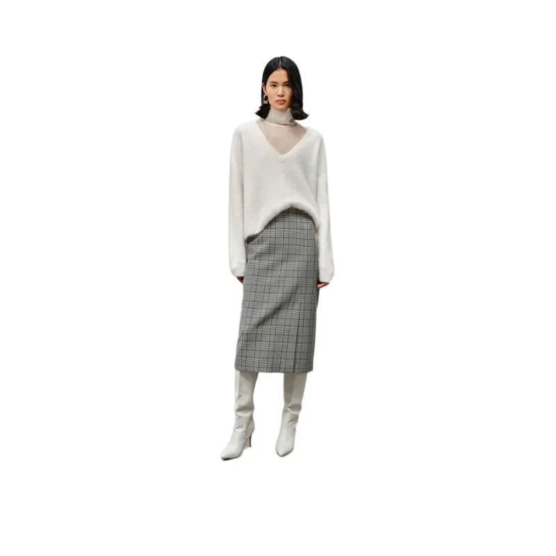 INSUN Knitwear Women's Ecru-0