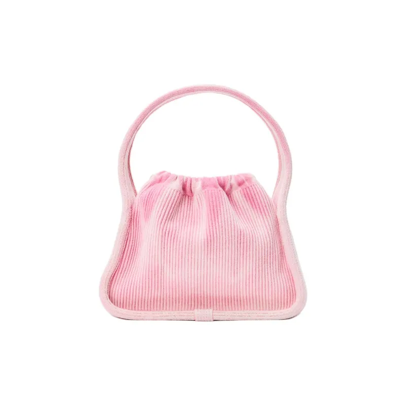 Alexander Wang Ryan Cotton Handbag Trumpets Women's Light Pink-2