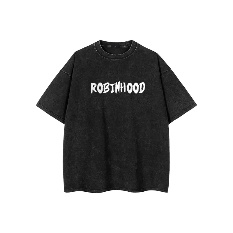 ROBINHOOD T Shirts Unisex Black-1