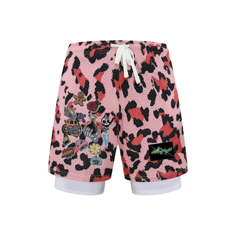 AMBER LIGHT Basketball Shorts Unisex-6