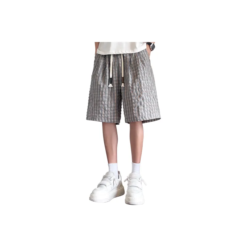 MARK WAFFLE Casual Shorts Unisex-0