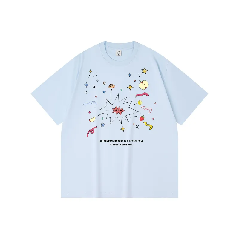 Crayon Shinchan T Shirts Unisex-12