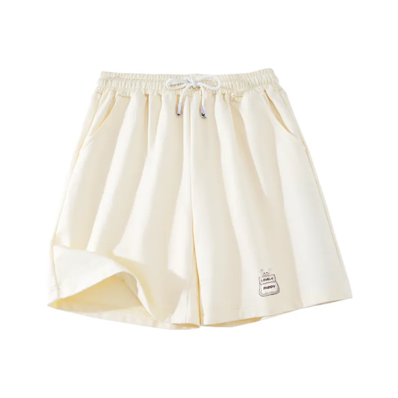 Cotton Casual Shorts Women's-3