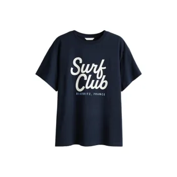 H&M T Shirts Women's Marine Blue