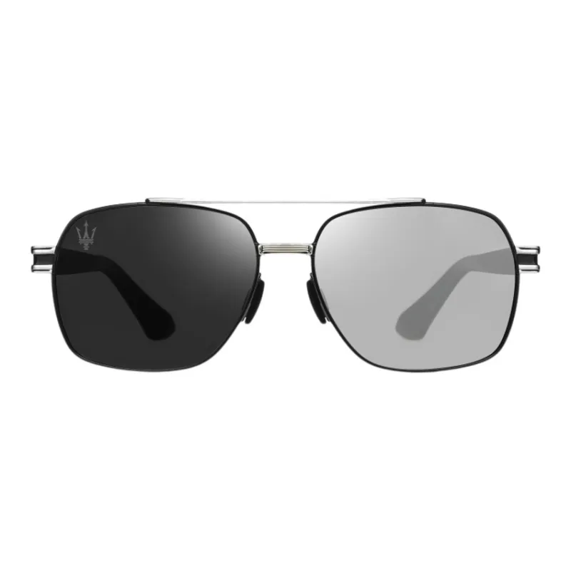 Maserati Plate And Metal Aviator Sunglasses Unisex-1