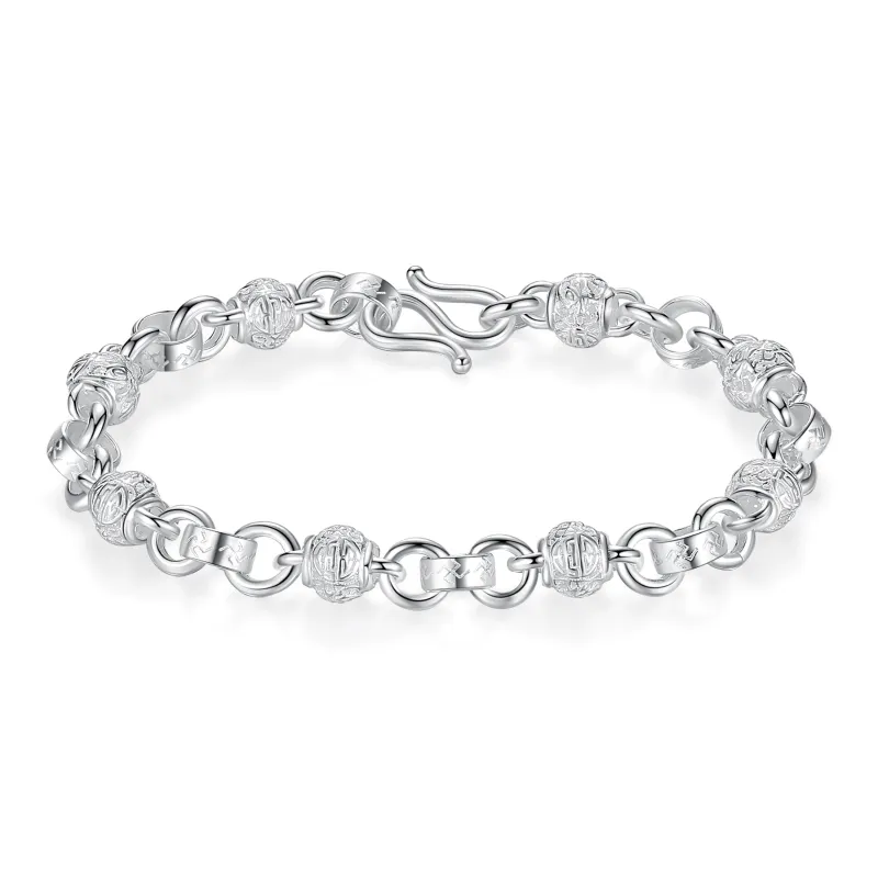 Original Summer S999 Fine Silver Bracelets Unisex-0