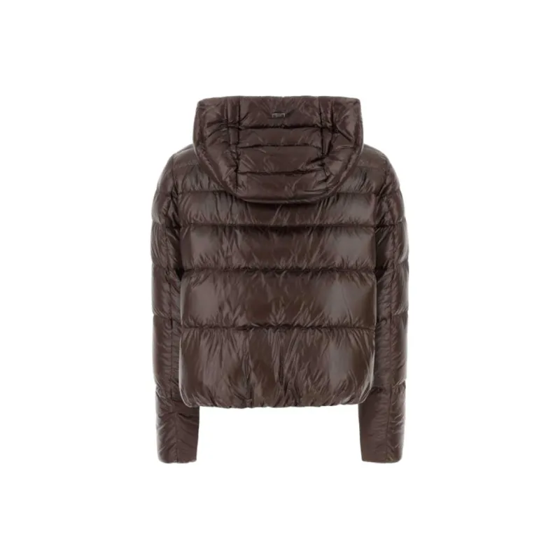 HERNO Down Jacket Women's Chocolate-1