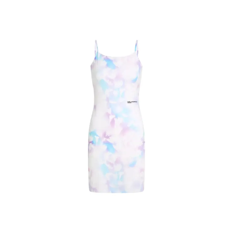KARL LAGERFELD Slip Dress Women's White-0