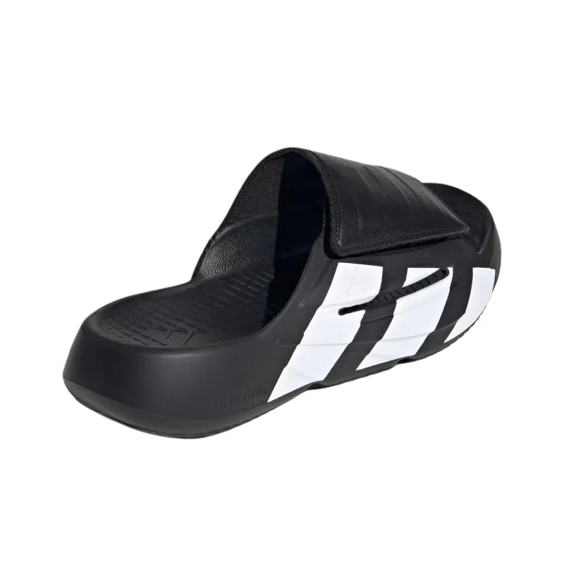 Adidas Sportswear Slip Resistant Abrasion Resistant Slide Slippers Unisex Black White-5