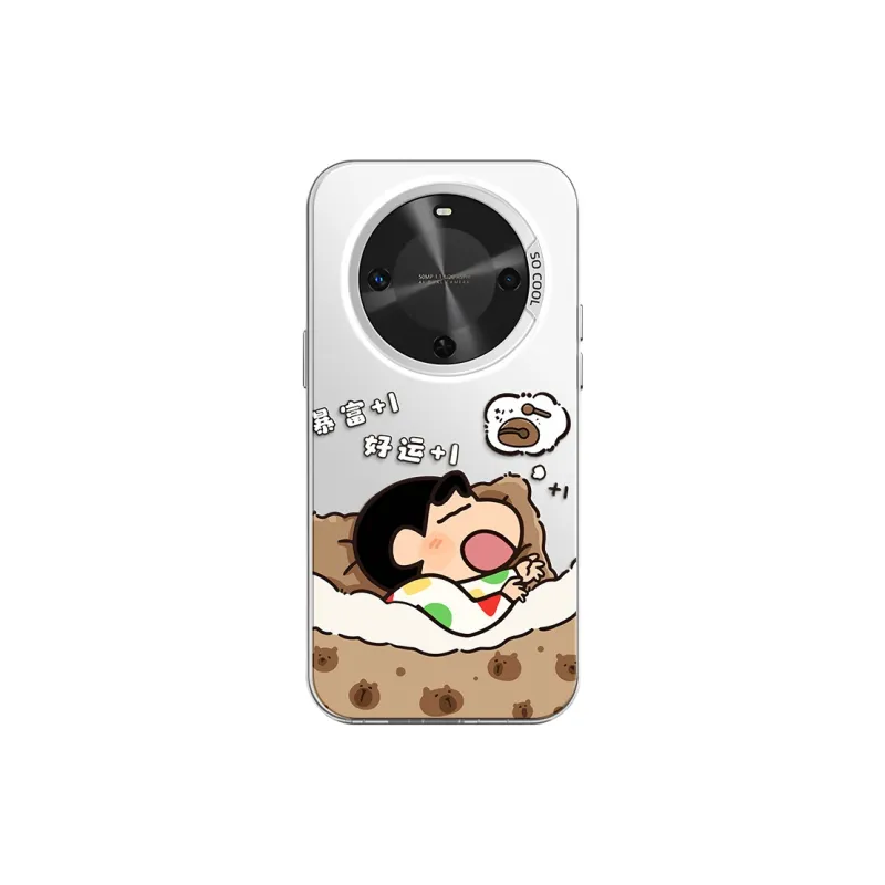 YAOCAI Acrylic Material Shin Chan Covering His Mouth H1 Phone Cases Compatibility With MVMOM 30/20 Trendy And Cool-18