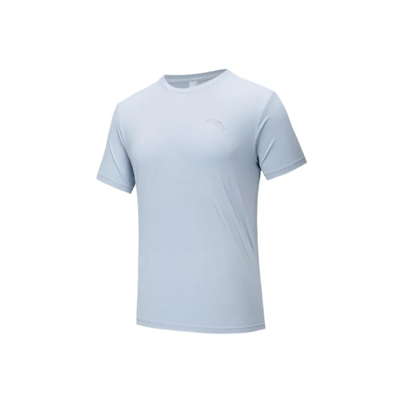 Anta Running Collection T Shirt Men's Morning Mist Blue-0