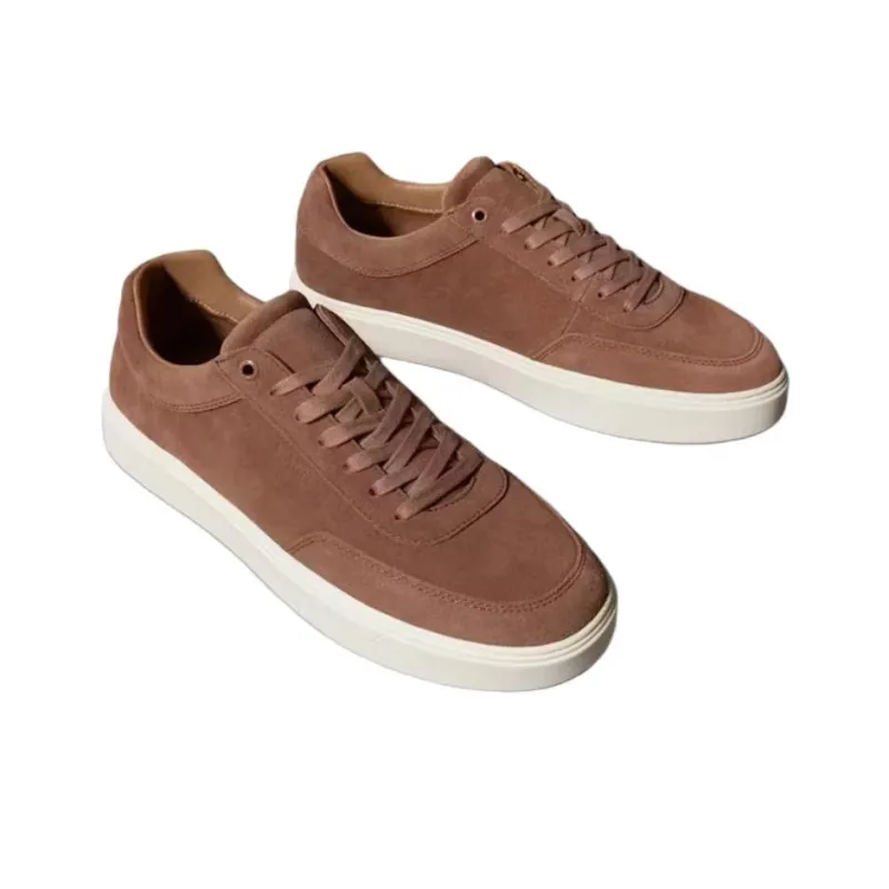 CALVIN KLEIN Low Top Skateboard Shoes Men's Brown-2