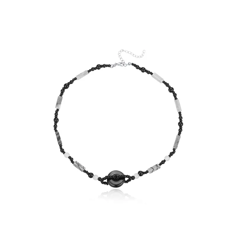 QIMEILA Resin Necklaces Women's-0