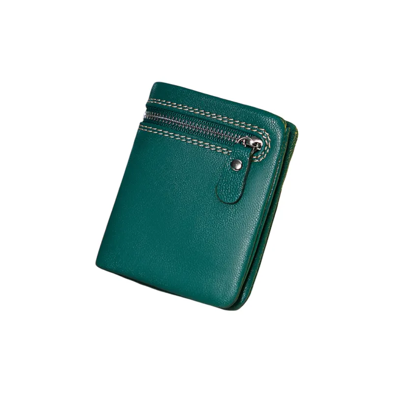 DIFENISE Sheepskin Wallet Women's Multicolor-14