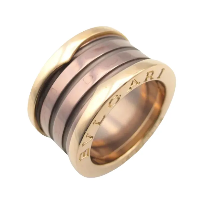 BVLGARI K18PG Rings Unisex Gold-1