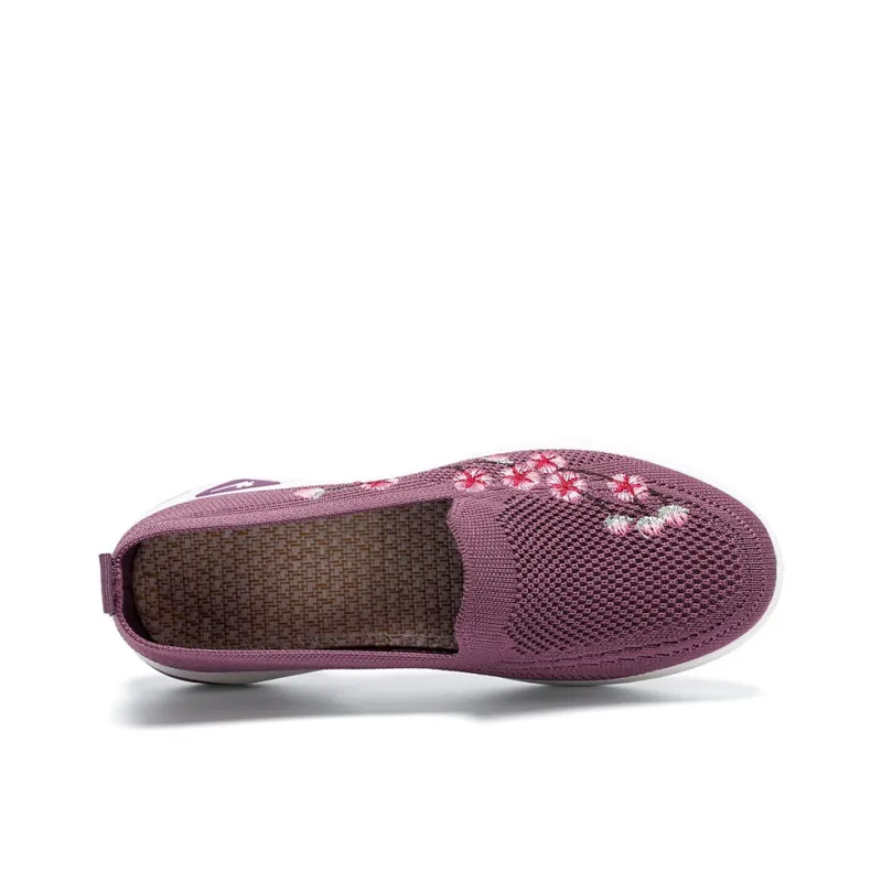 DOUBLE STAR 88 Flyknit Anti Slip Wear Resistant Low Top Casual Shoes Women's-2