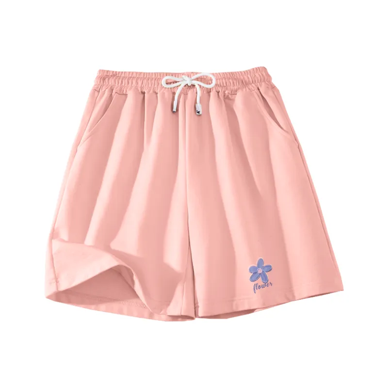 Cotton Casual Shorts Women's-0