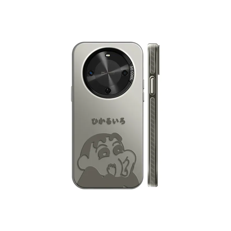 YAOCAI Acrylic Material Shin Chan Covering His Mouth H1 Phone Cases Compatibility With MVMOM 30/20 Trendy And Cool-0