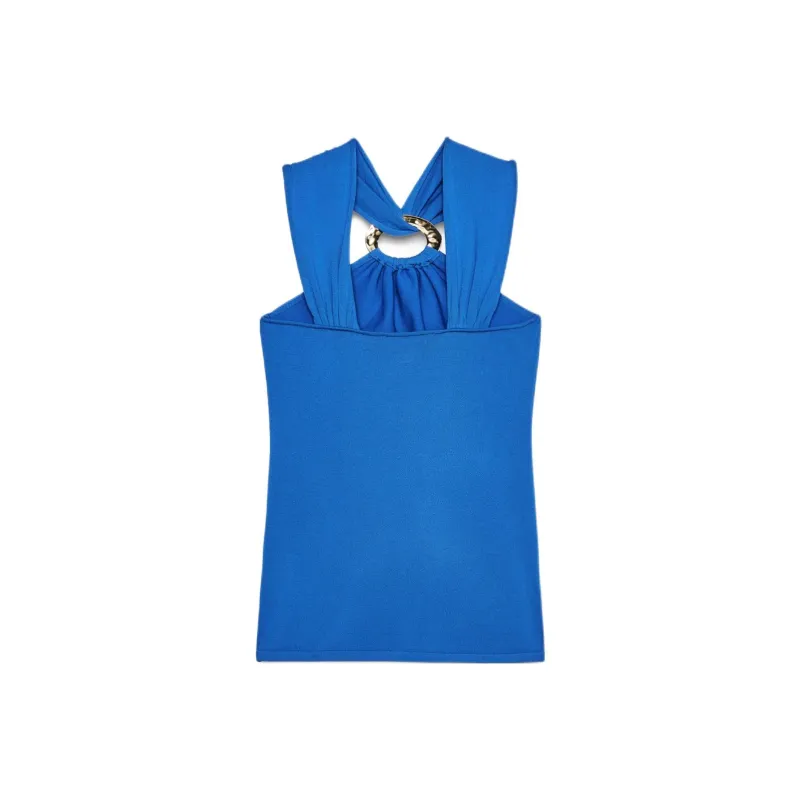 ZARA Tank Tops Women's Blue-1