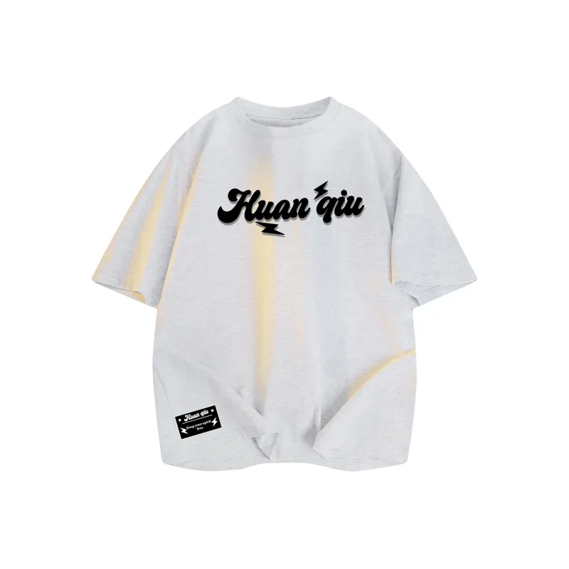 HUANQIU Short Sleeved T Shirts Unisex-8