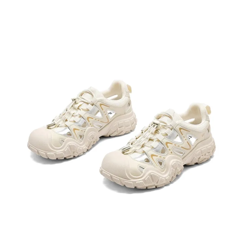 MQ Shock Absorbers With Slip Resistant Features Low Top Chunky Sneakers Women's-4