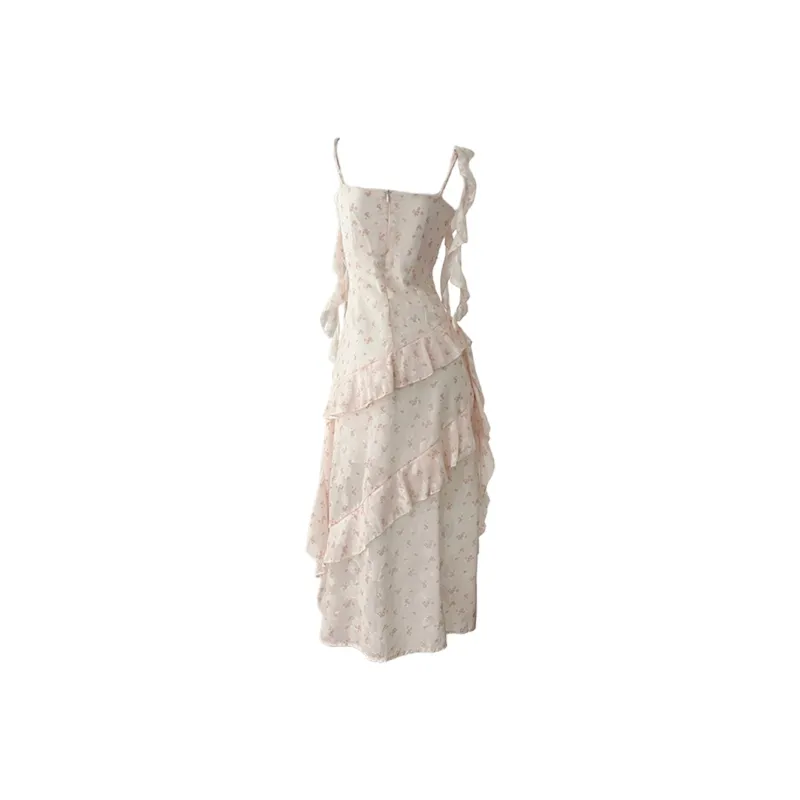 COVER TIME Slip Dresses Women's Pink-1