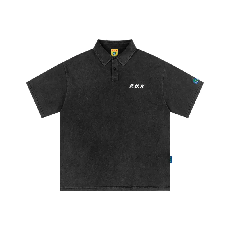 PUK Polo Shirts Unisex Black-0