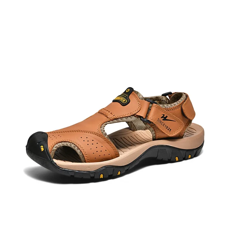 Binary Slip Resistant, Breathable, Lightweight River Trekking Shoes Men's Brown-1