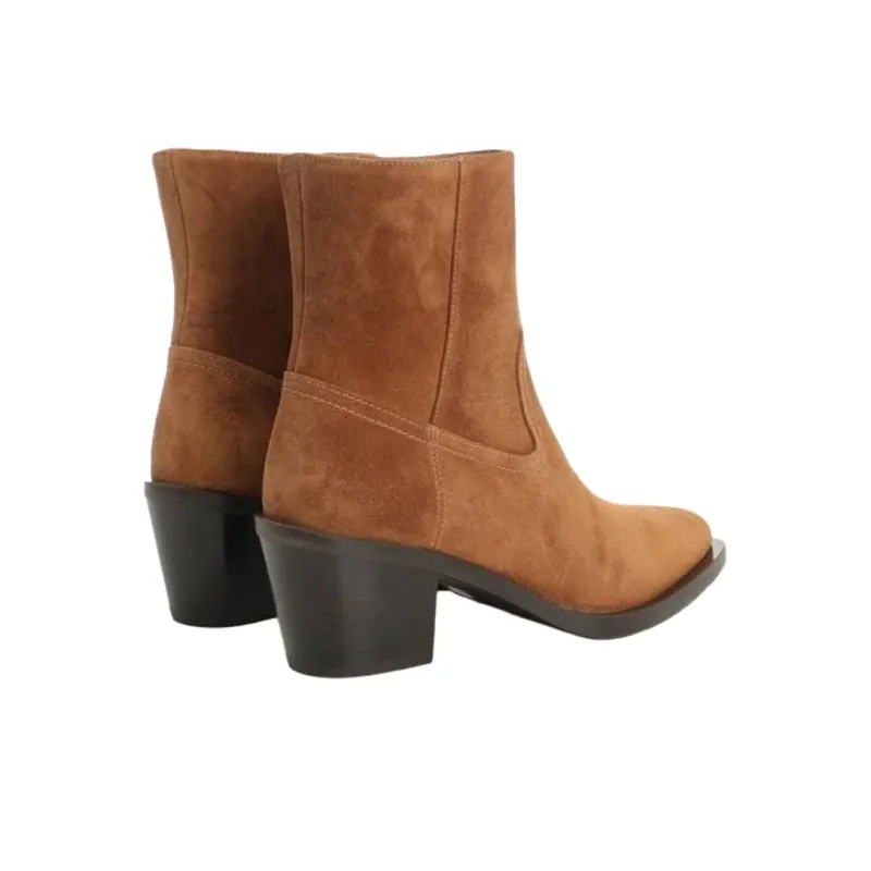 Stuart Weitzman/SW Tate Ankle Boots Women's Brown-3