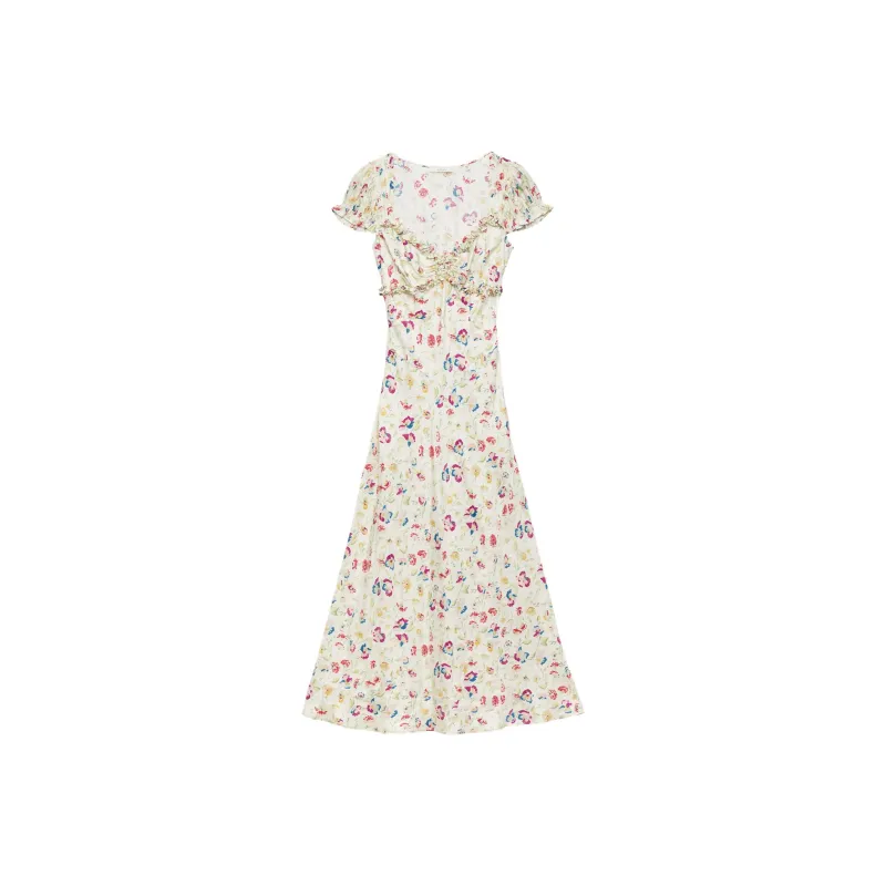 DOEN VALERINE DRESS Short Sleeved Dress Women's-0