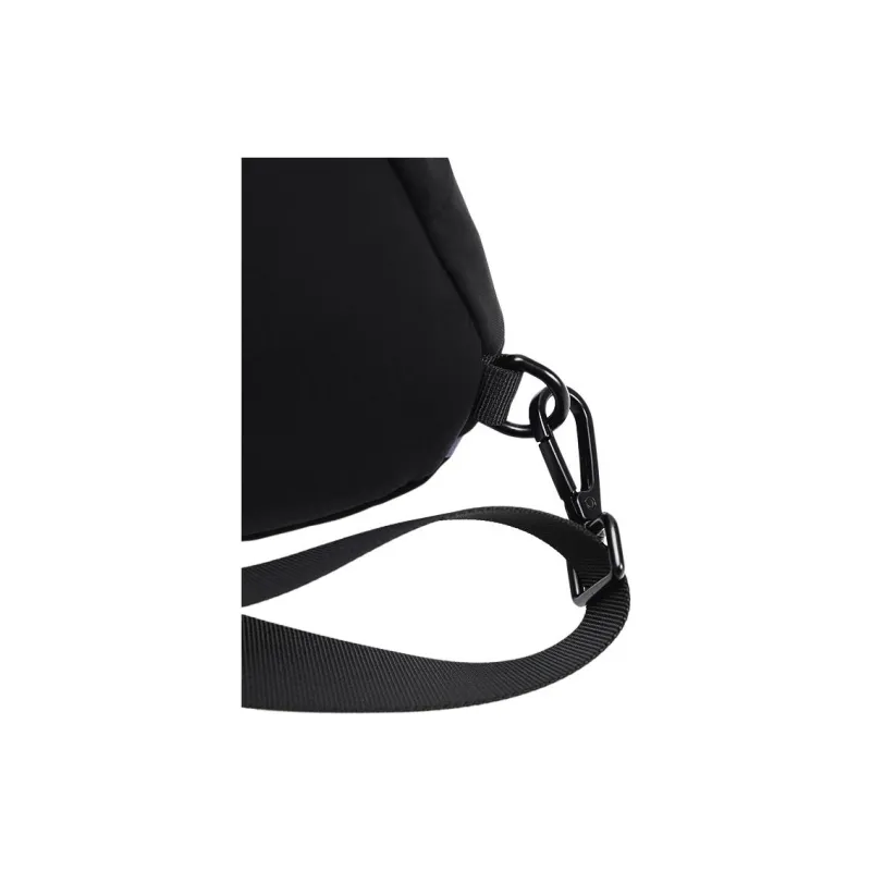 URBAN REVIVO Fabric Sling Bag Women's Black-4