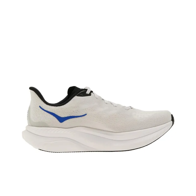 HOKA ONE ONE MACH 6 Anti Slip Wear Resistant Low Top Casual Running Shoes Men's White-1