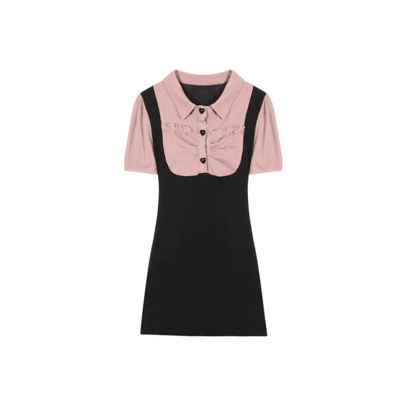 MISS VIGOR Short Sleeved Dress Women's-2