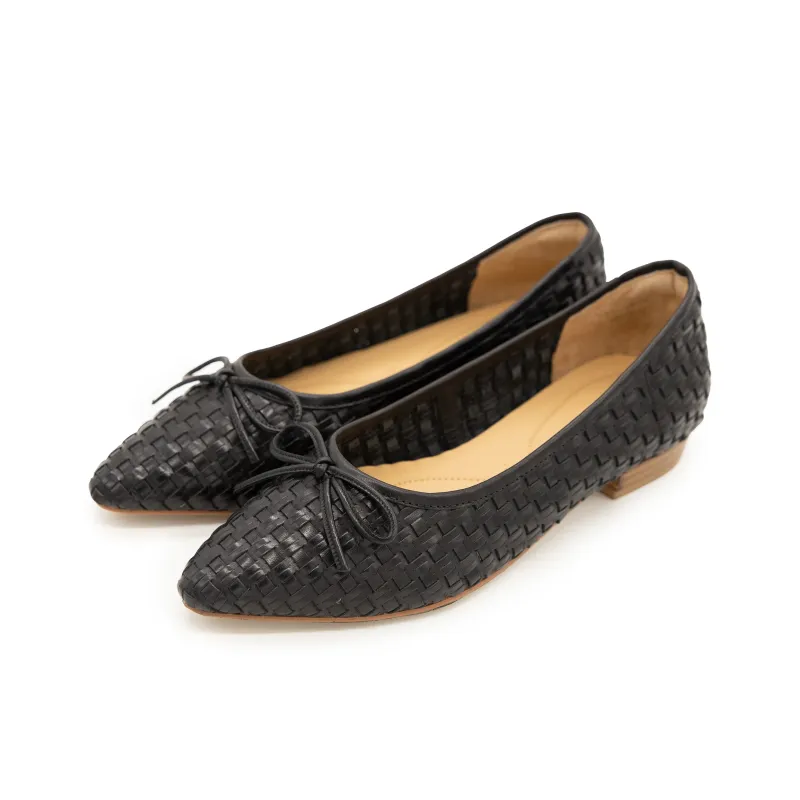 FED Casual Single Shoes 2cm Women's Black-3