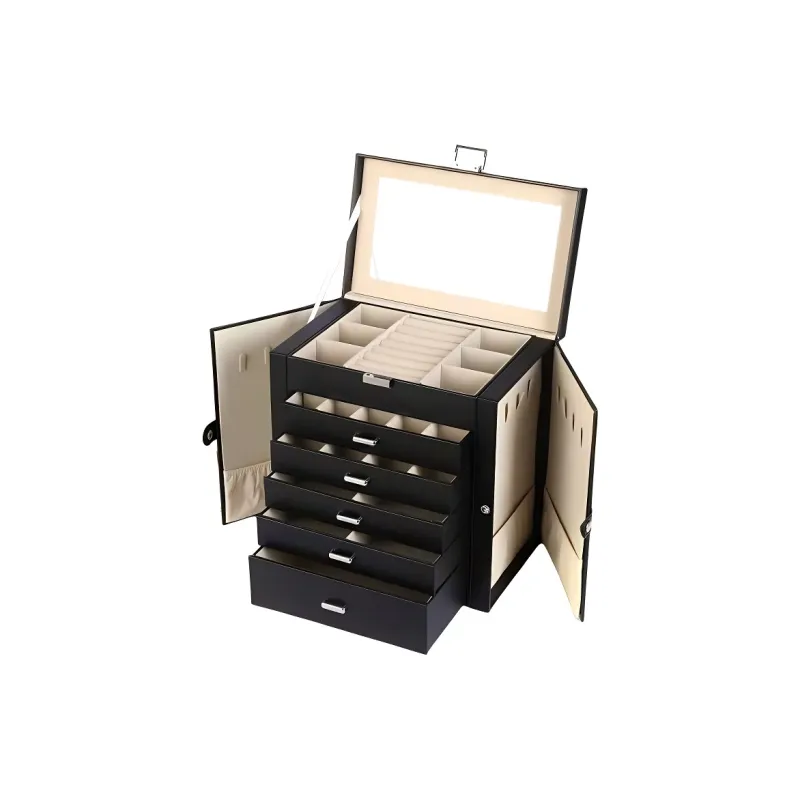 THE THREE SHEEP Large Capacity Five Tier Accessory Storage Box-2