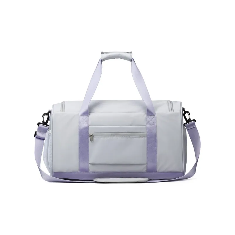 COWBONE Fabric Travel Bag 34L Unisex Gray Purple-2