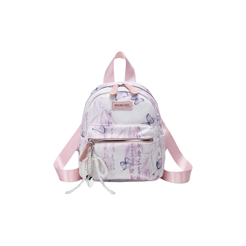 Pivsnu Synthetic Leather Backpack Regular Women's Multicolor-0