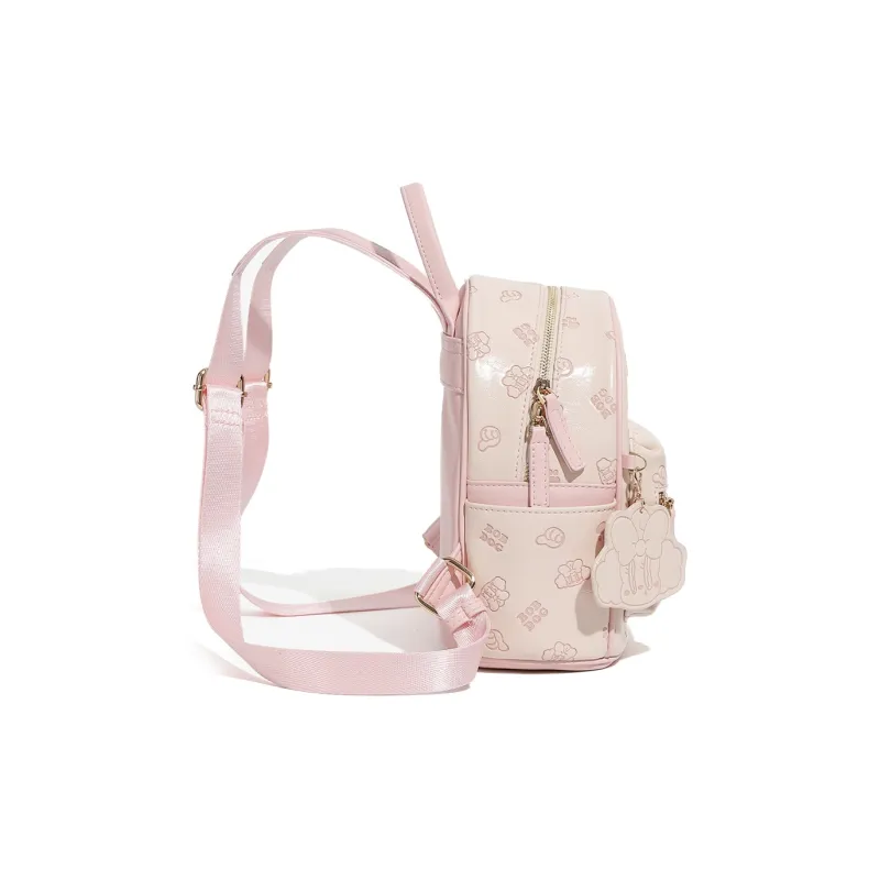 BOBDOG PU Backpack Women's Pink/Apricot-5