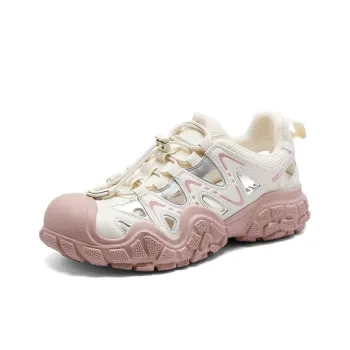 MQ Shock Absorbers With Slip Resistant Features Low Top Chunky Sneakers Women's