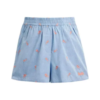 COACH SS25 Casual Shorts Women's Blue