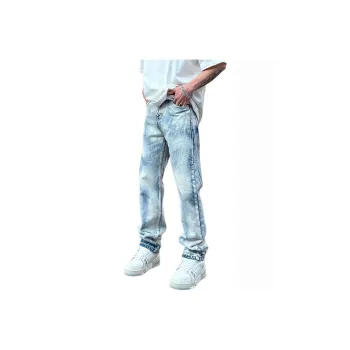 MGXEK Jeans Unisex Blue