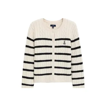 GAP Knitwear Women's Black White Stripes