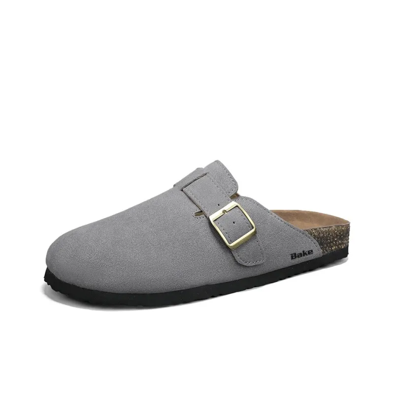 BAKE Quiet Abrasion Resistant Slip Resistant Closed Toe Slippers Men's-5