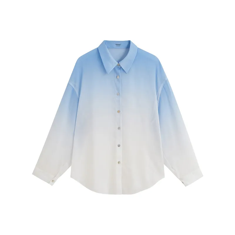 Inman Shirts Women's Sky Blue-0