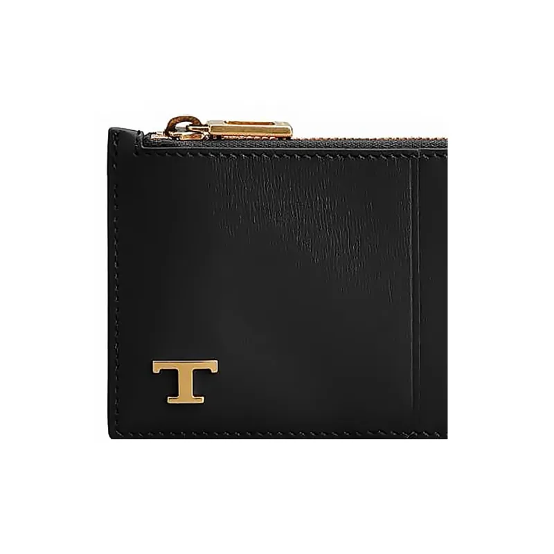 TOD'S Logo-plaque Leather Wallet-4