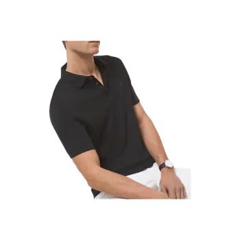MICHAEL KORS SS25 Polo Shirt Men's Black